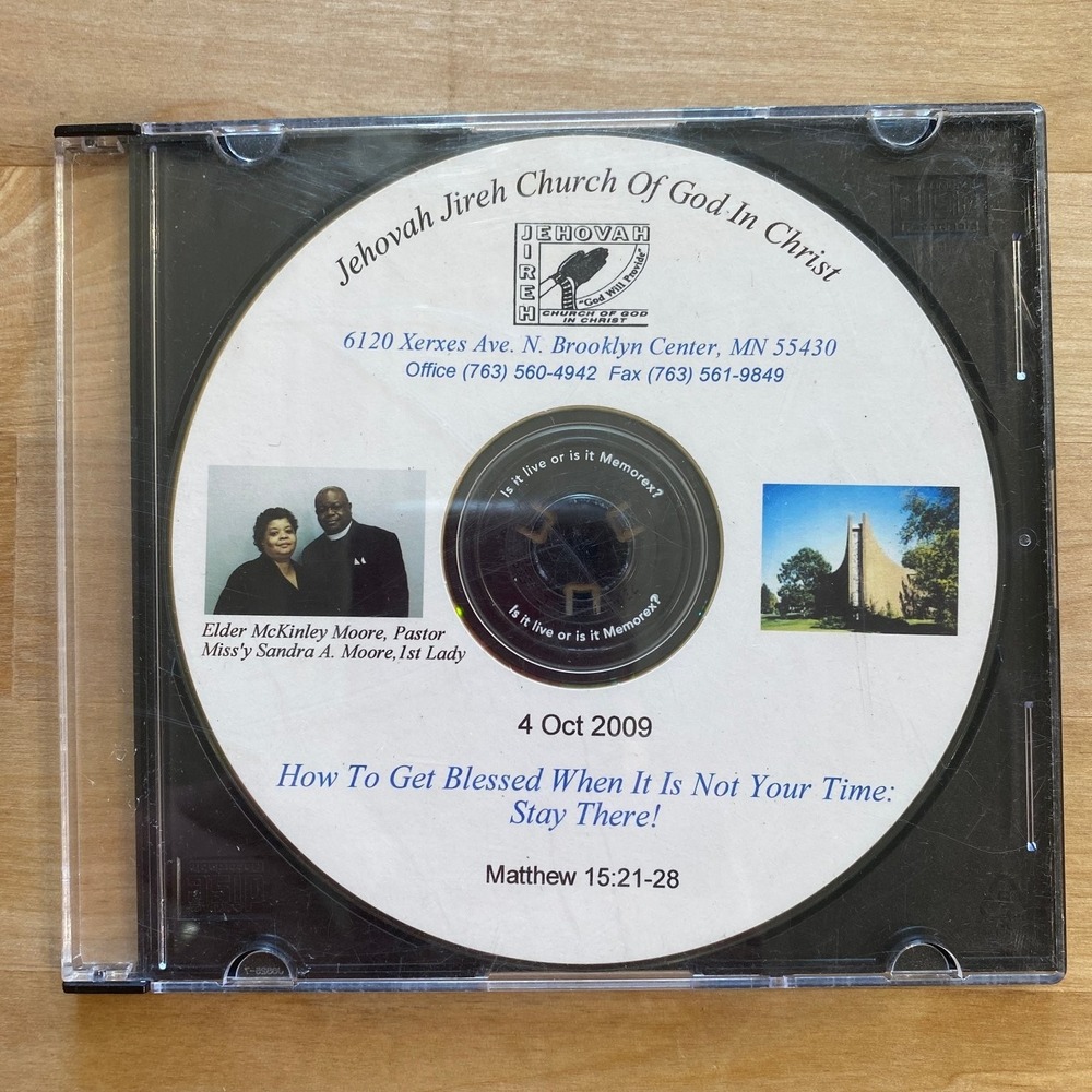 Elder McKinley Moore – How To Get Blessed CD 2009 Sermon Religious Live Jehovah